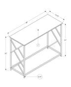 Accent Console Table For Entryway, Modern Design