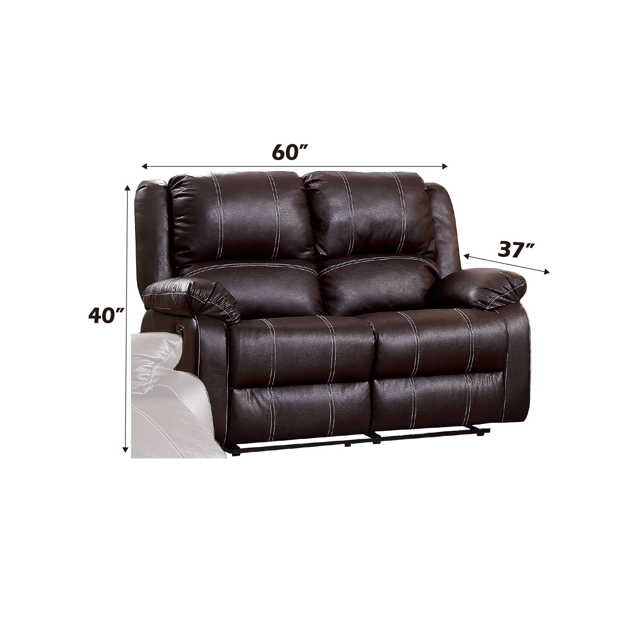 Zuriel - Recliner Loveseat