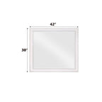Katia - Mirror - Rustic Gray & Weathered White