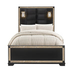 Lively - Bed With Lamps, Elegant Design