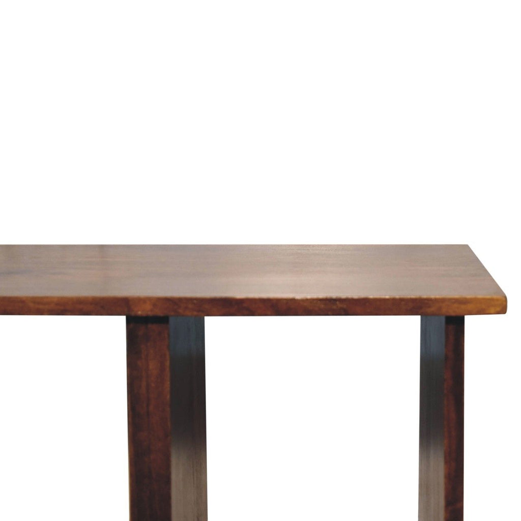 Triple Open Style Coffee Table - Beige / Brown