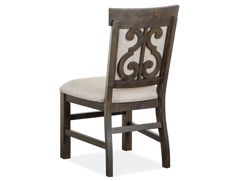 Bellamy - Dining Side Chair With Upholstered Seat & Back (Set of 2) - Peppercorn