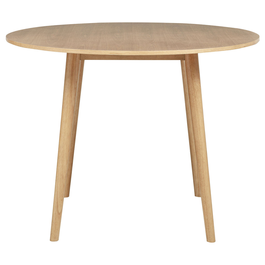 Andrews 5-piece Round Counter Height Dining Set Light Ash