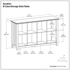 Acadian - Handcrafted Cube Storage