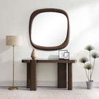 Dana - Accent Mirror - Dark Walnut