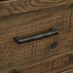 Rustic 2 Drawer Nightstand - Brown - Wood