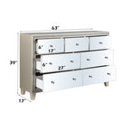 Sliverfluff - Dresser - Mirrored & Champagne