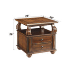 Amado - End Table - Walnut