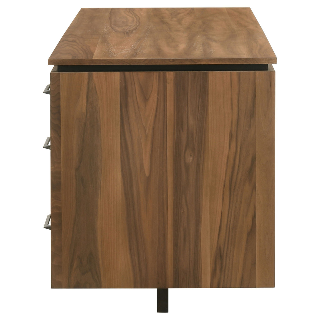 Berhalter 6-Drawer Double Pedestal File Computer Desk