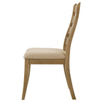 Danvers Wood Dining Side Chair Brown Oak (Set of 2)