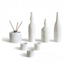 7 Pieces Luxury Natural Marble Living Room Accessories Set