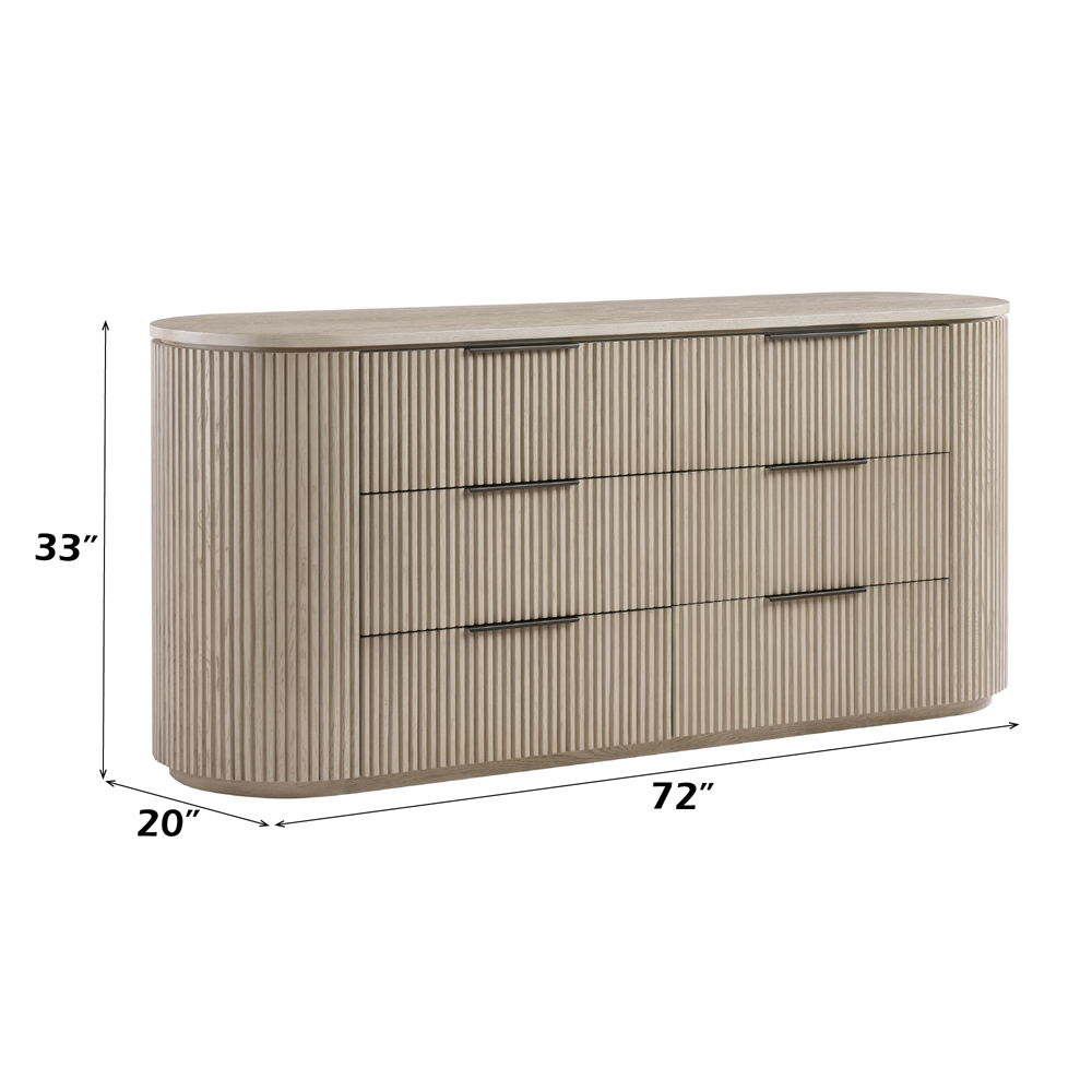 Leanna - Dresser - Light Oak