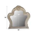 Dresden II - Mirror - Bone White
