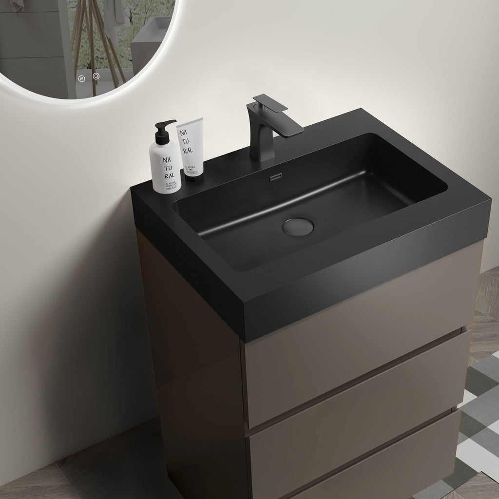 Alice - Bathroom Vanity With Sink, Large Storage Freestanding