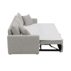 Connie - Sofa With Sleeper - Gray Boucle