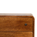 3 Drawer Mini Curved Chest
