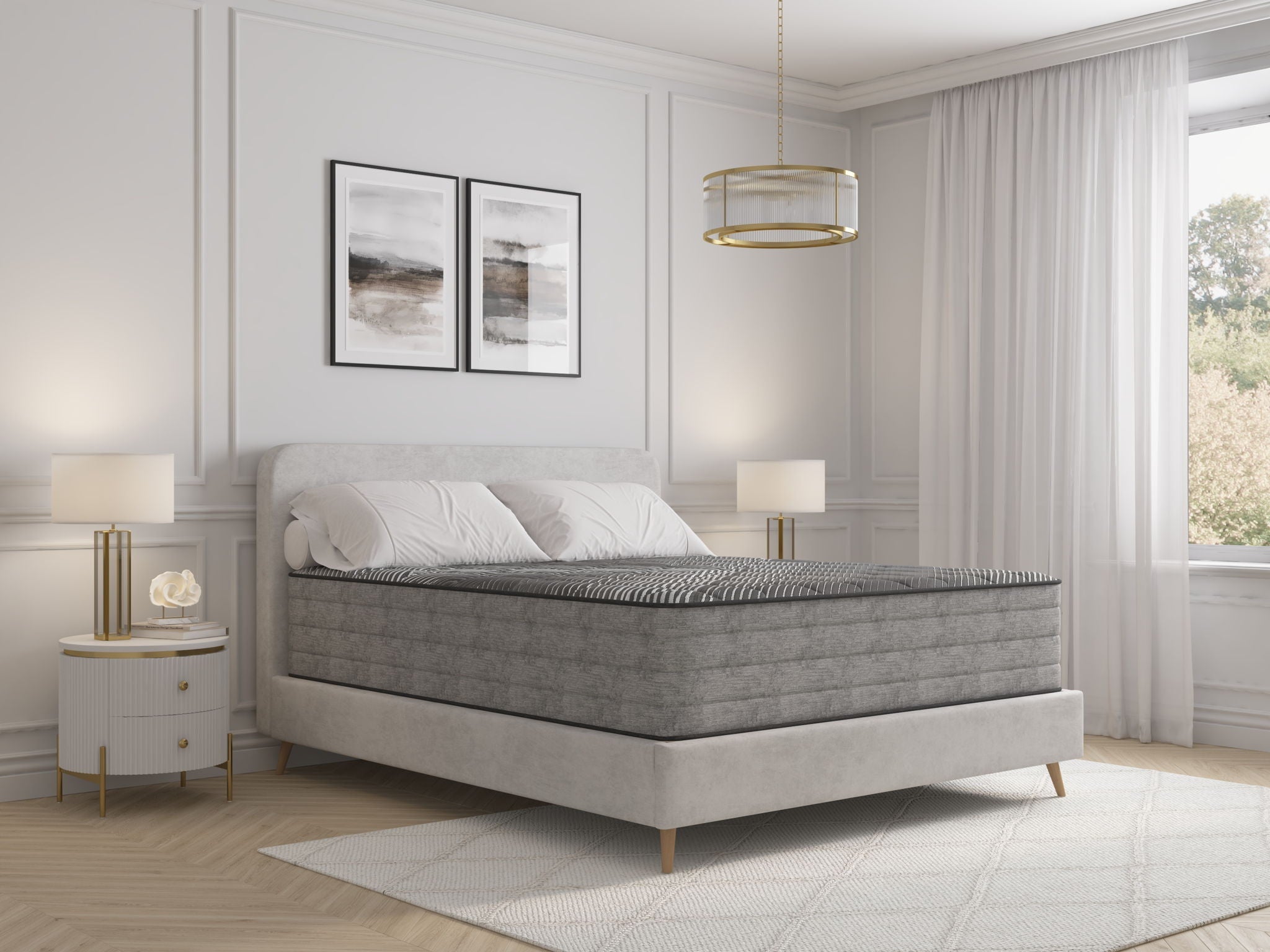 Pure Ice - 14" Lux Firm Quilted Mattress