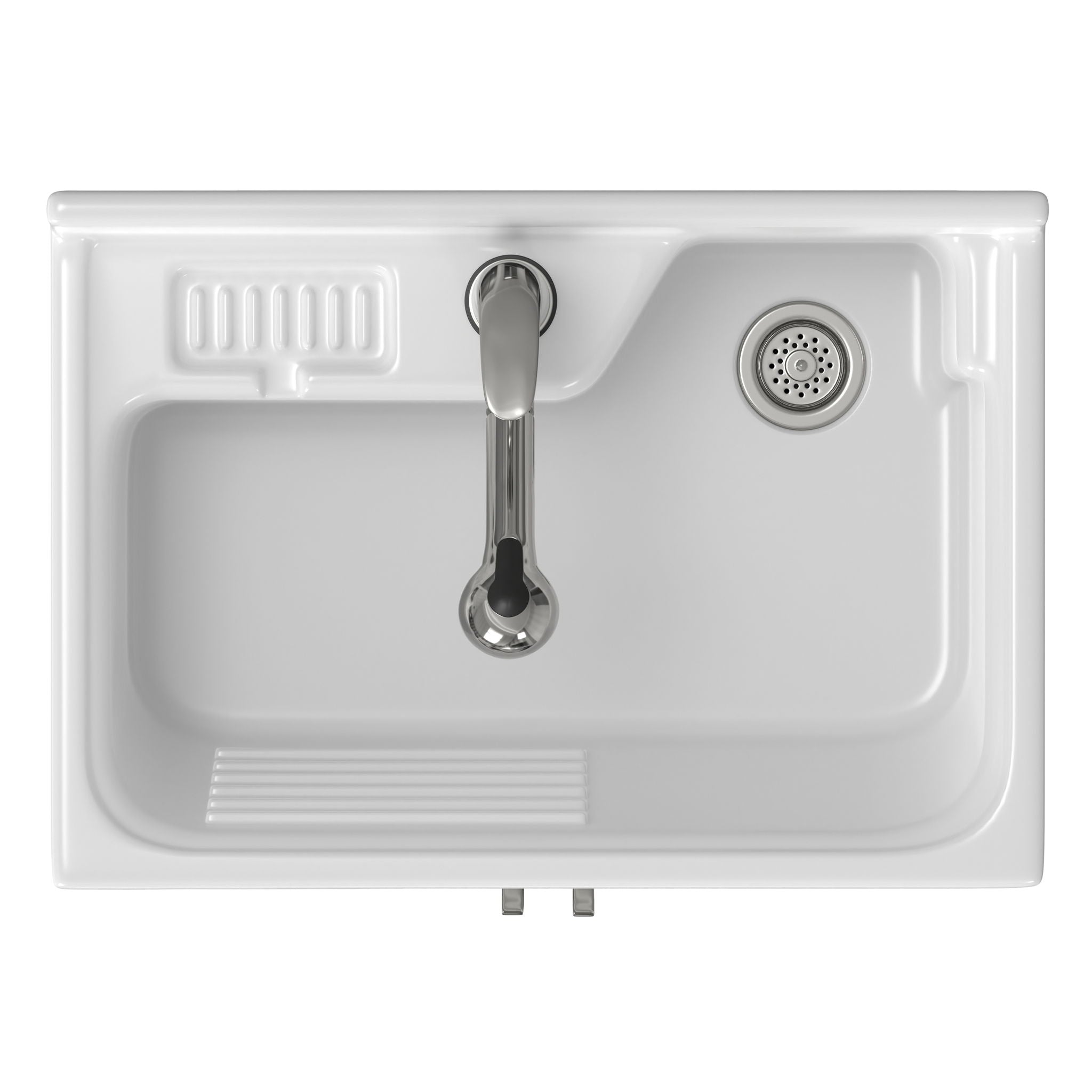 Kyle - Laundry Cabinet & Faucet And Stainless Steel Sink