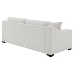 Ashlyn 2-piece Upholstered Track Arm Sofa Set Sand