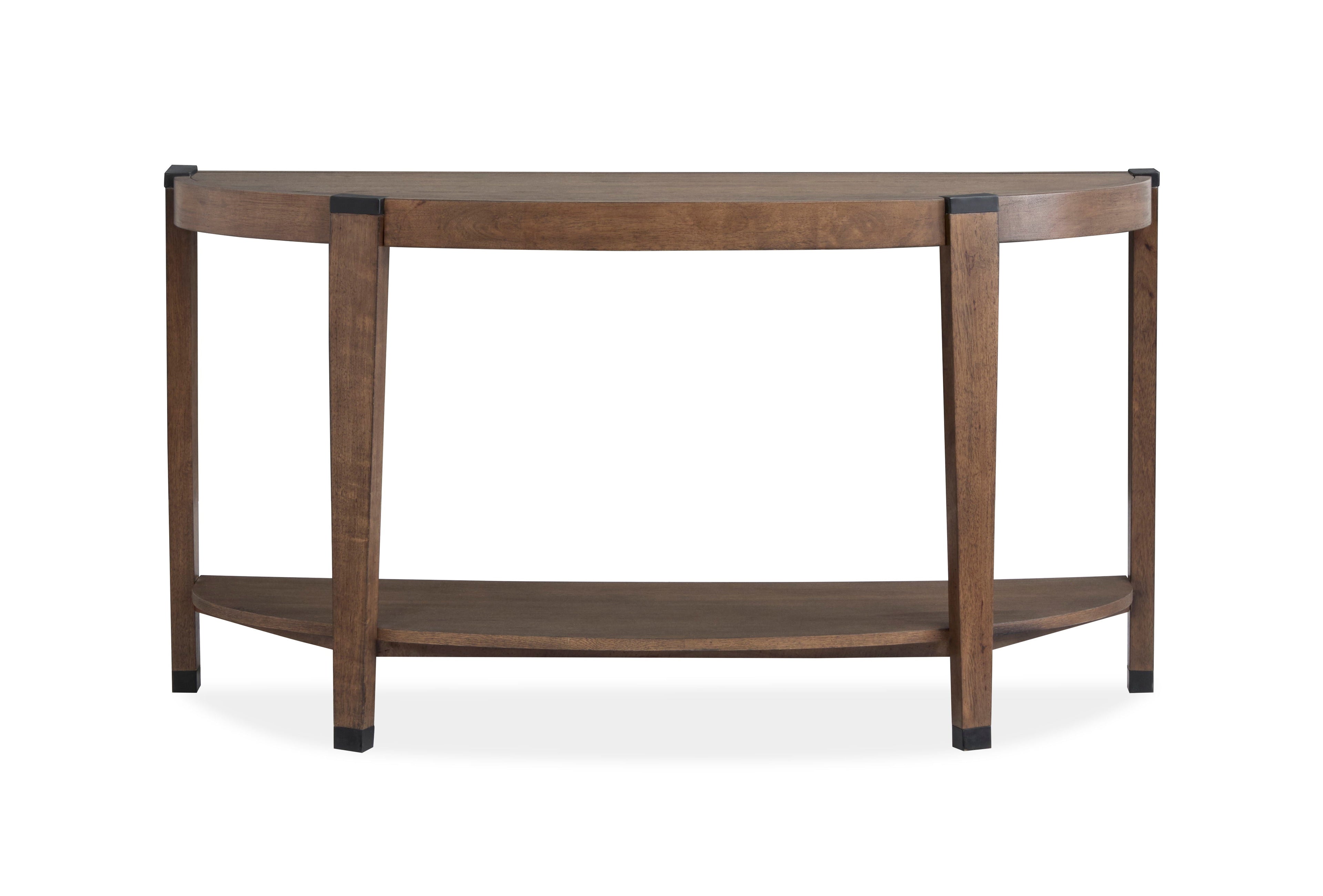 Kaysen - Demilune Sofa Table - Wallaby