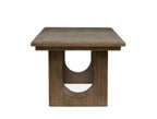 Westbourne - Extendable Trestle Dining Table - Dark Umber