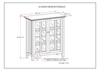Acadian - Medium Storage Cabinet, Handcrafted