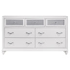Barzini 7-drawer Dresser White