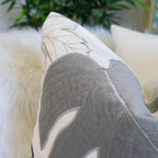 Autumn Vibes Leaf Accent Pillow