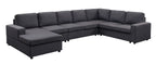 Hayden - 7 Seat Reversible Modular Sectional Sofa Chaise