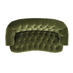 La Rosa - Victorian Chesterfield Loveseat