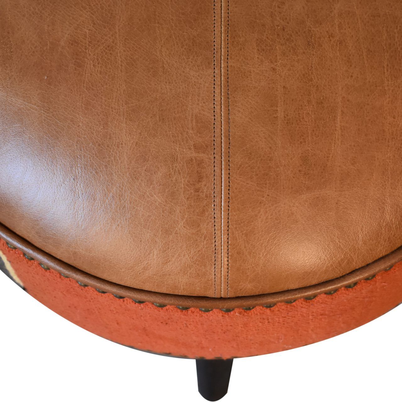 Footstool - Brown