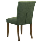 Paxton Upholstered Dining Side Chair Green (Set of 2)