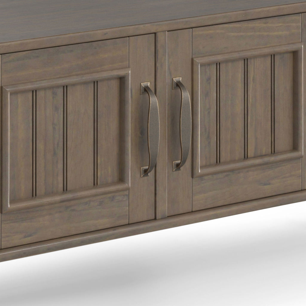 Lev - Console Table - Smoky Brown