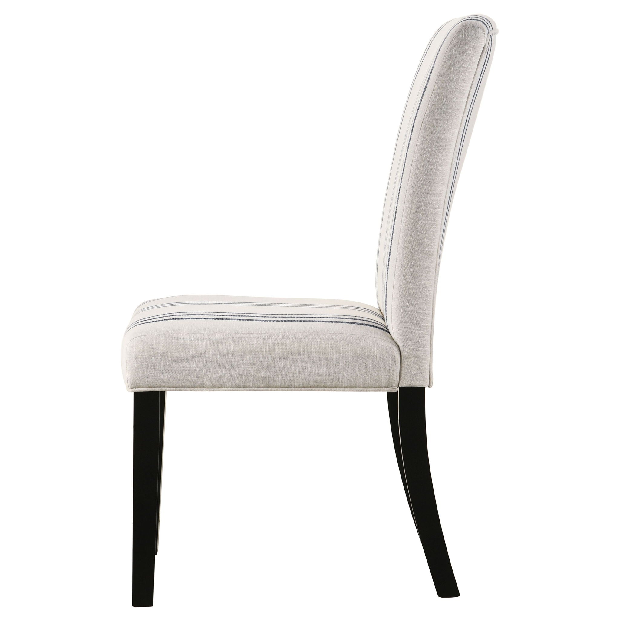 Herran Upholstered Dining Side Chair Beige (Set of 2)