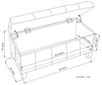 Dover - Multifunctional Storage Ottoman Bench