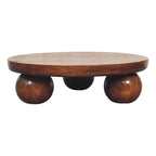 Central Ball Table - Chestnut