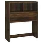 Westpark 49-inch Twin Bookcase Headboard Dark Pine