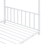 Metal House Platform Bed With Modern Design And Durable Frame