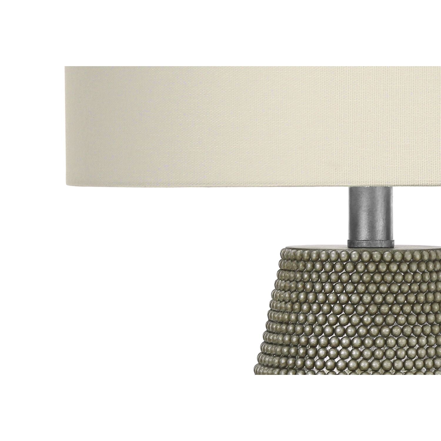 Lighting, Table Lamp, Resin, Contemporary - Gray
