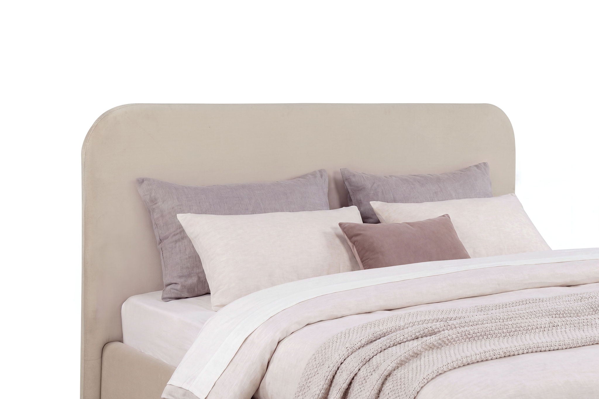 Anders Upholstered Eastern King Storage Lift Platform Bed Beige