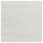 Payne Wood End Table with Shelf Distressed White