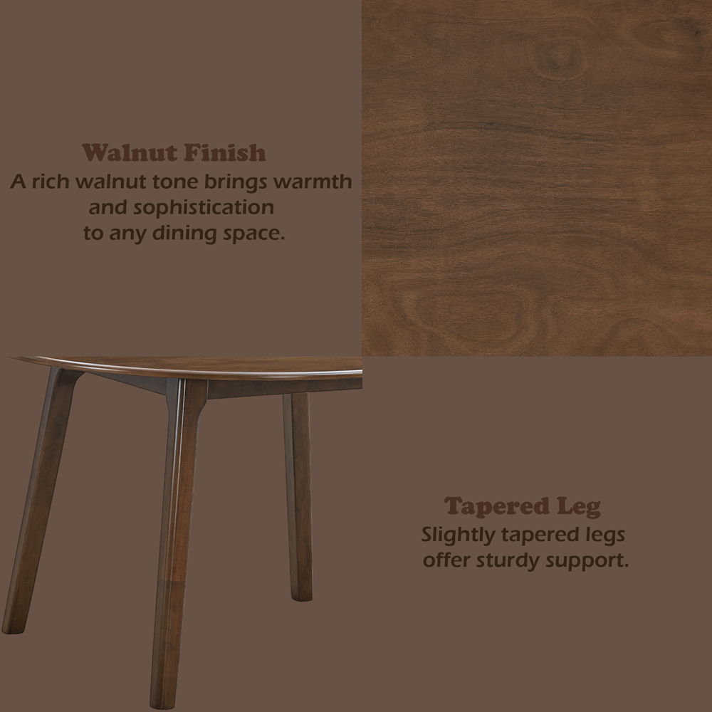 Keiki - Round Dining Table - Walnut