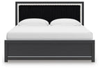 Zuraleus - Upholstered Panel Bed
