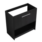 Modern Freestanding Bathroom Vanity With 2 Doors