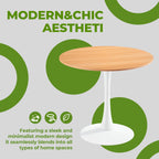 Mid-Century Tulip Table With Round Top, Pedestal Base
