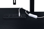 Canzi - Gaming Desk With USB - Black