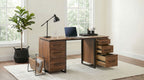 Berhalter 6-Drawer Double Pedestal File Computer Desk