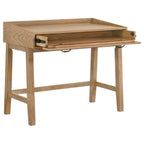 Fabian 38-inch Computer Desk with Keyboard Drawer Distressed Light Brown