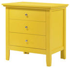 3 Drawer Nightstand & Dove Tailed Drawers