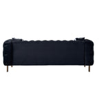 Chesterfield - Modern Tufted Living Room Sofa, 84.25''W Couch